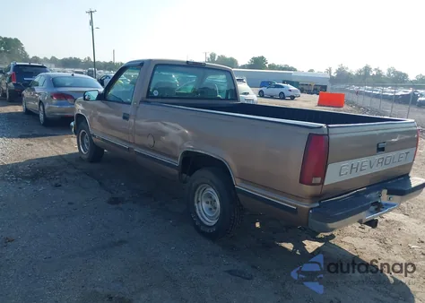 1997 Chevrolet Gmt-400 C1500 z USA, uszkodzony, nr VIN 1GCEC14MXVZ255225